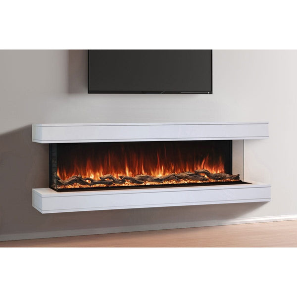 Modern Flames Studio Suite Floating Electric Fireplace - WMC-56LPM-CS