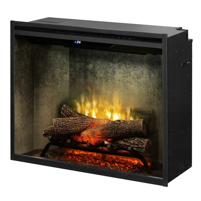 Dimplex 30 Revillusion Electric Built-In Firebox Weathered Concrete X-RBF30WC