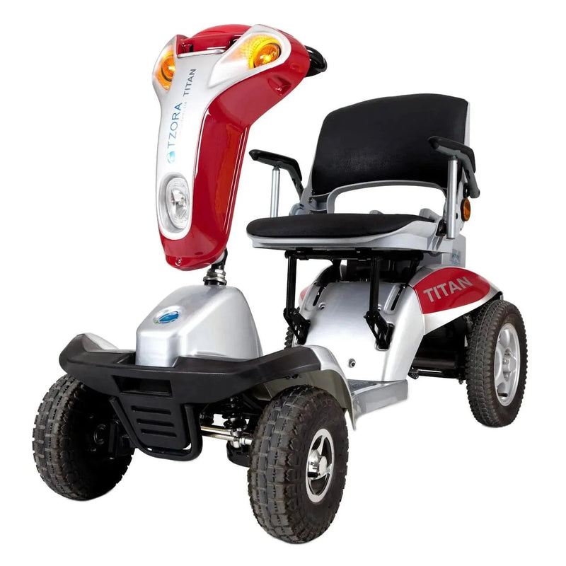 Tzora Titan 4 Hummer XL Folding 4-Wheel Mobility Scooter ES0026